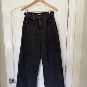 Levi's Cinch Baggy Black Denim Jeans